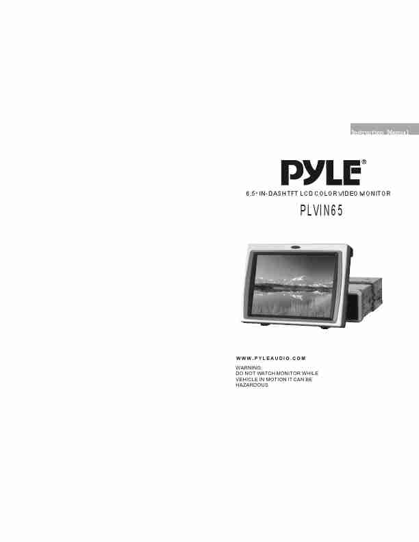Radio Shack Car Video System PLVIN65-page_pdf